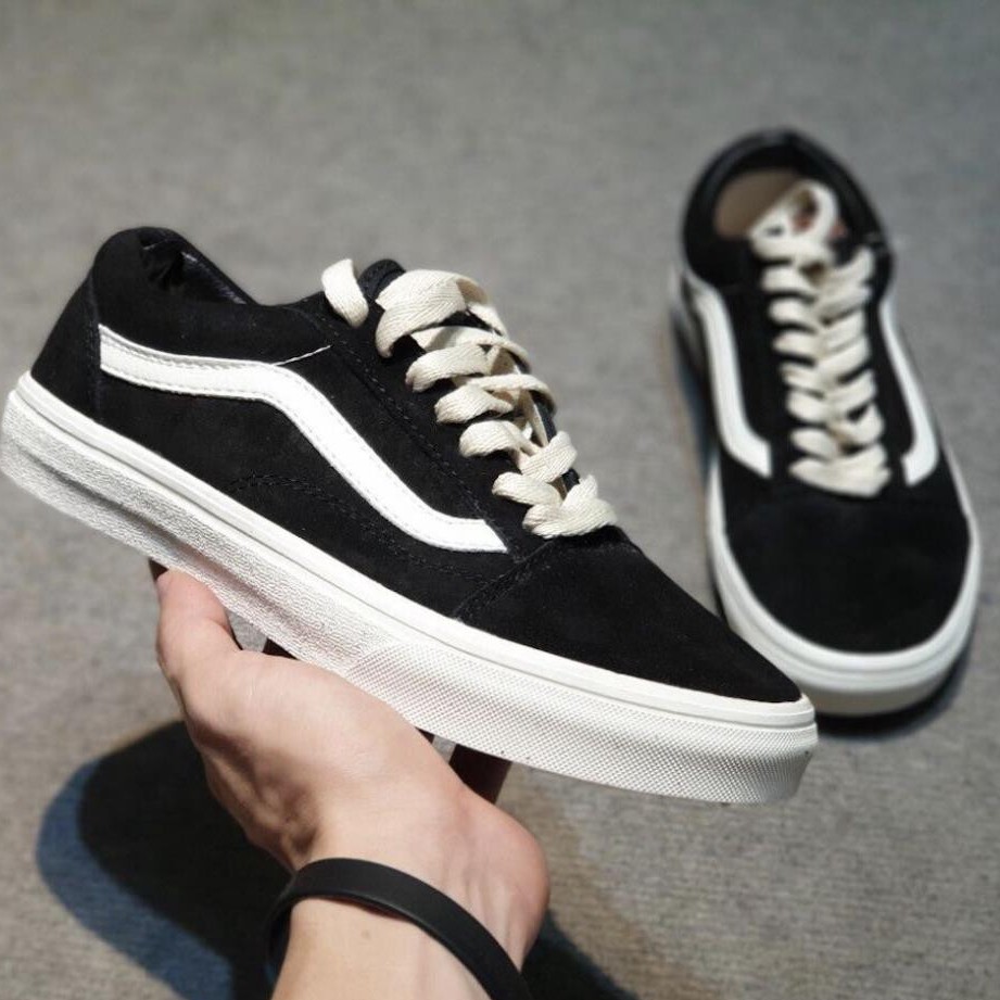 GIÀY VANS OLD SKOOL MÀU ĐEN BASIC HUYỀN THOẠI