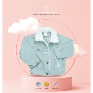 Áo khoác nhung cổ lông Hrnee meberoshop