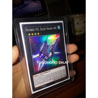 Thẻ bài yugioh chính hãng Number 101: Silent Honor ARK – Super Rare