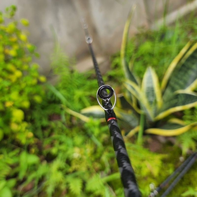 Cần câu lure máy ngang và máy đứng carbon Hi Power Phôi Xoăn