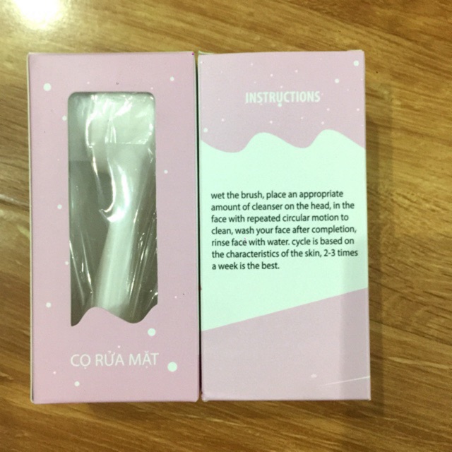 Cọ rữa mặt 2 đầu Unilever