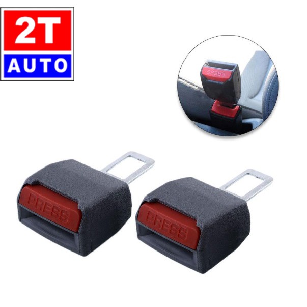 Bộ 2 Chốt cài gài khóa dây an toàn kiểu chốt nối tiếp cho ô tô xe hơi SKU:104