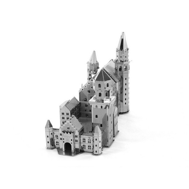Mô hình lâu đài Neuschwanstein 3D - Mô hình Metal lắp ghép kim loại 3D