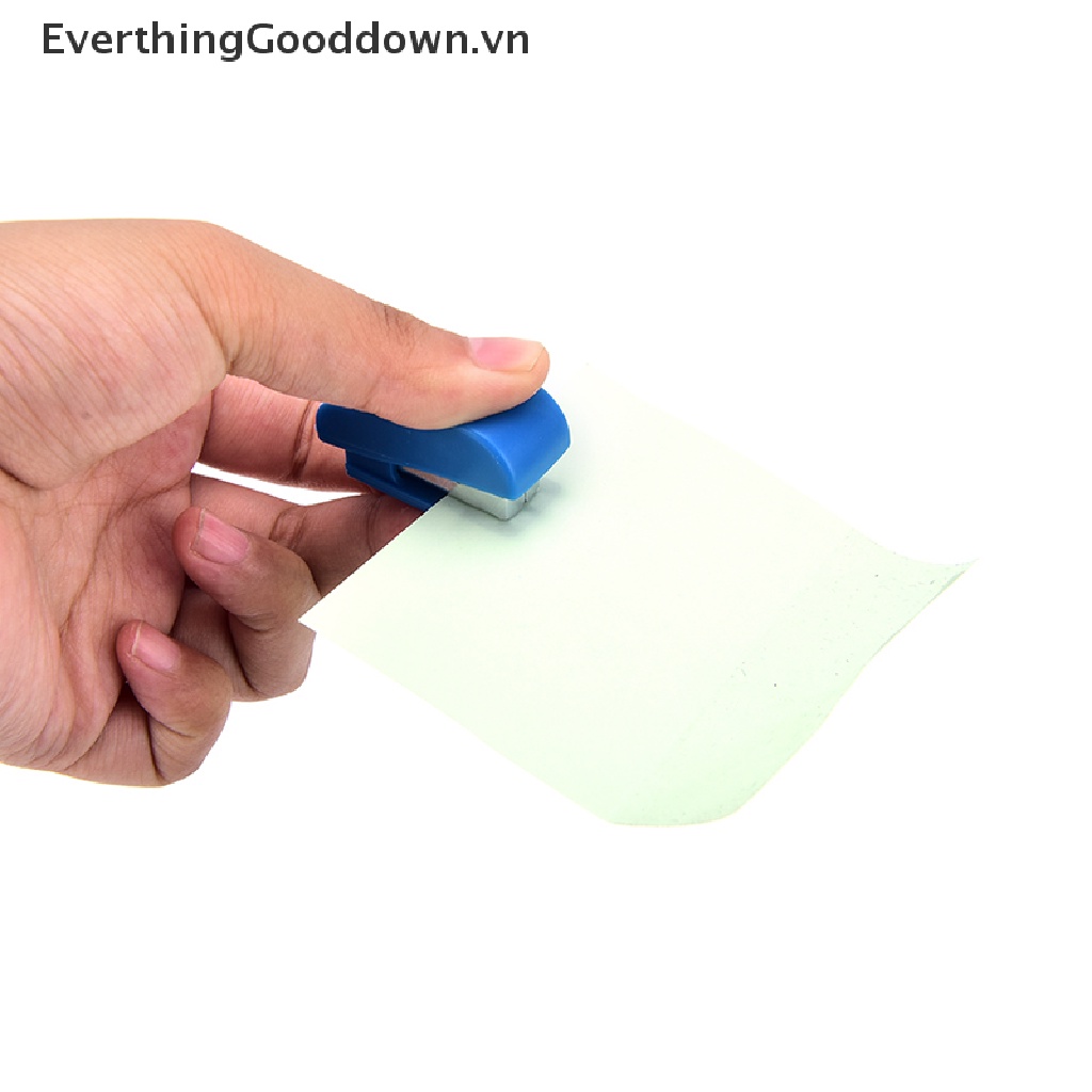 Bộ Dụng Cụ Dập Ghim Mini Họa Tiết Hoạt Hình Dành Cho Văn Phòng / Trường Học