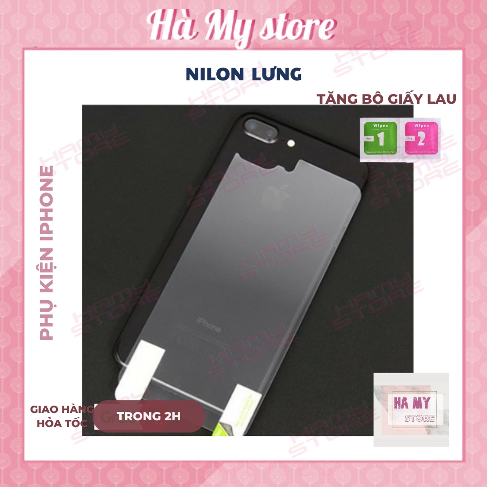 MIẾNG NILON DÁN LƯNG IP6 - IPXsmax
