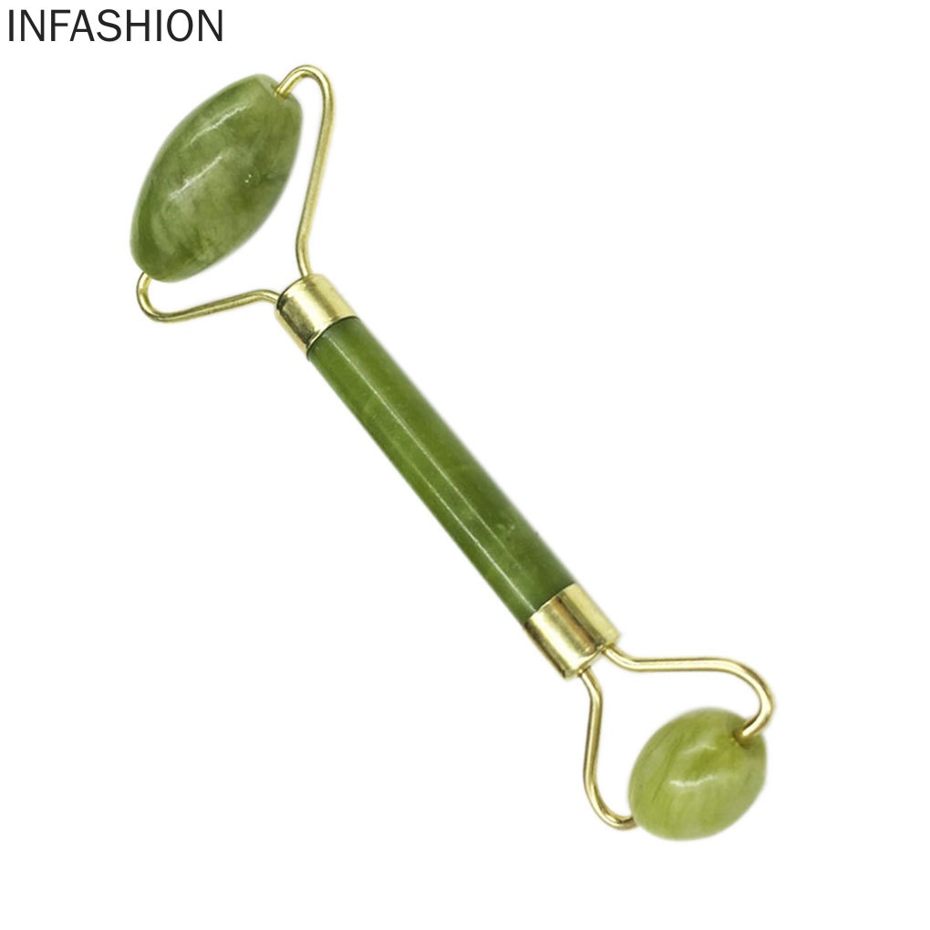 [Hàng mới về] Cây lăn mát xa mặt/cổ hai đầu tiện dụng