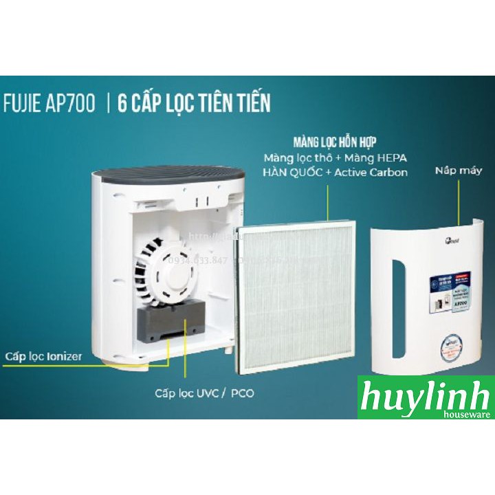 [Mã ELHAMS5 giảm 6% đơn 300K] Máy lọc không khí Fujie AP700 - 20m2