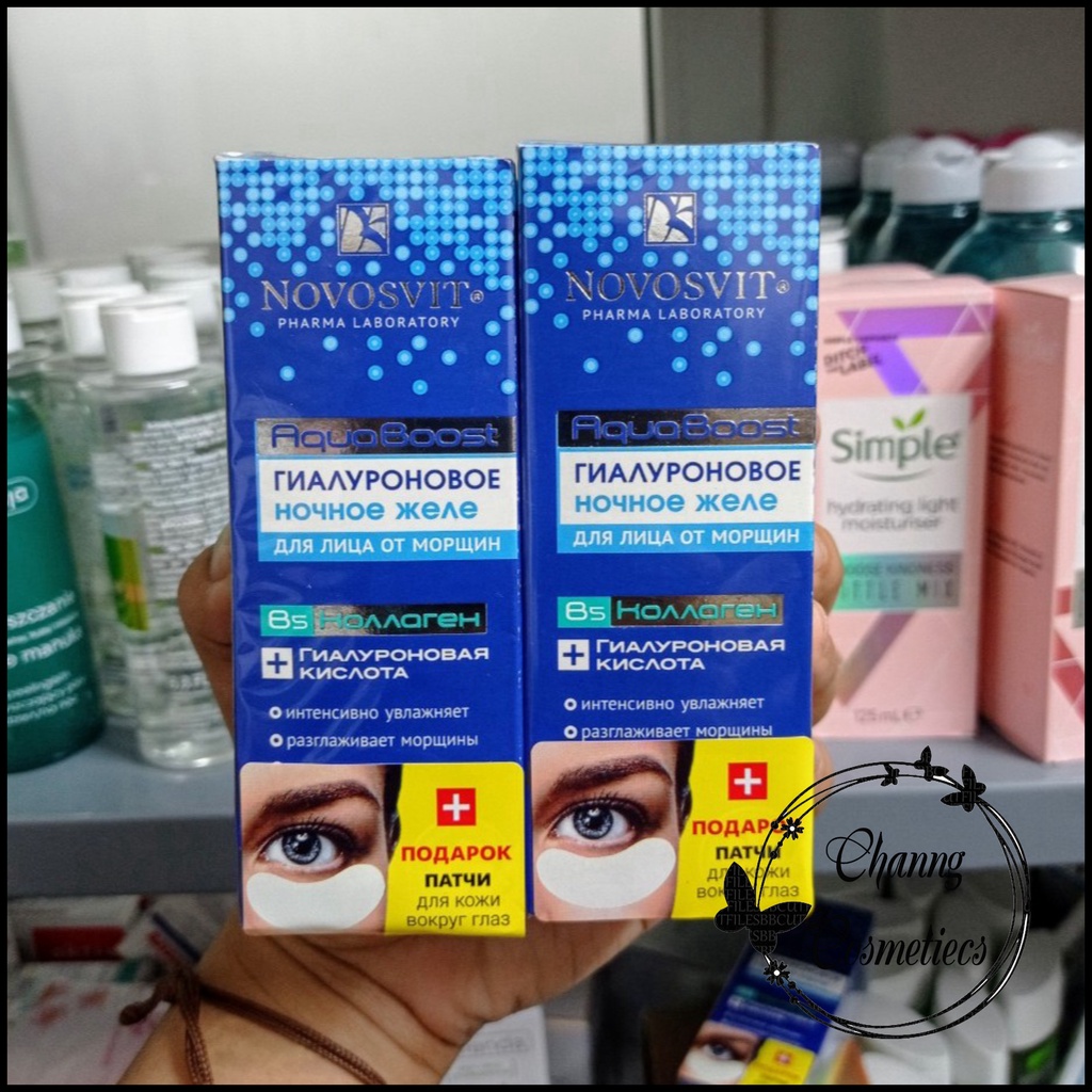 Gel thạch cấp nước Novosvit HÀNG CHUẨN NGA
