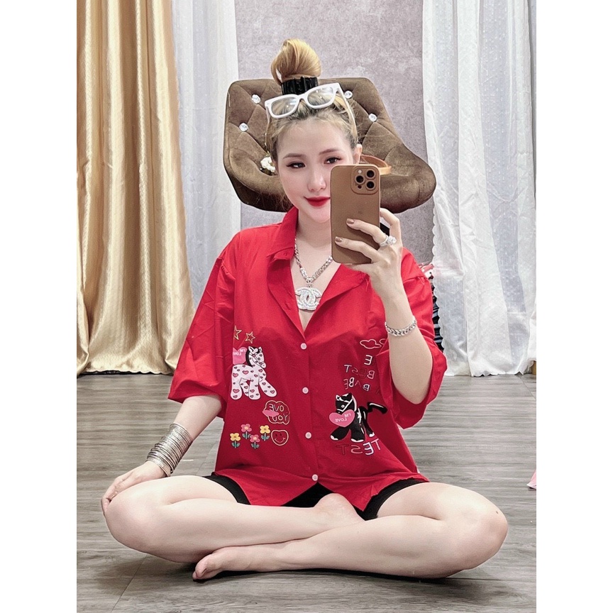 SALE 75 SET ĐỒ BỘ NỮ QUẦN LỬNG SƠ MI CAO CẤP GUGUMI