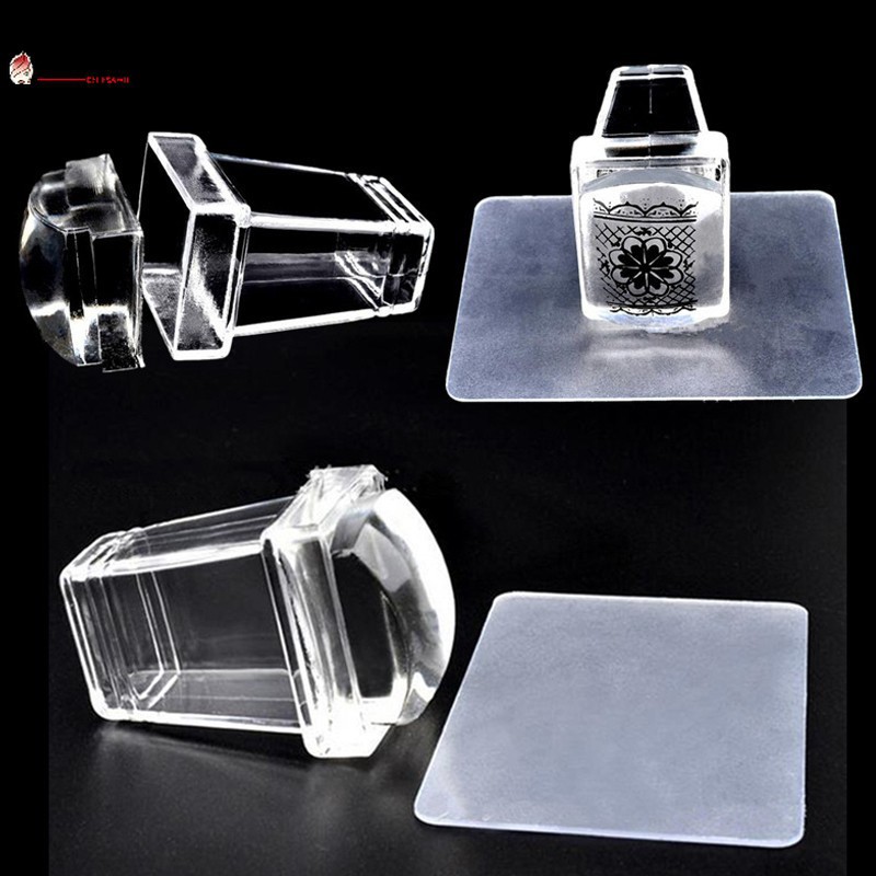 [Hàng mới về] Bộ 2 dụng cụ in hình móng tay