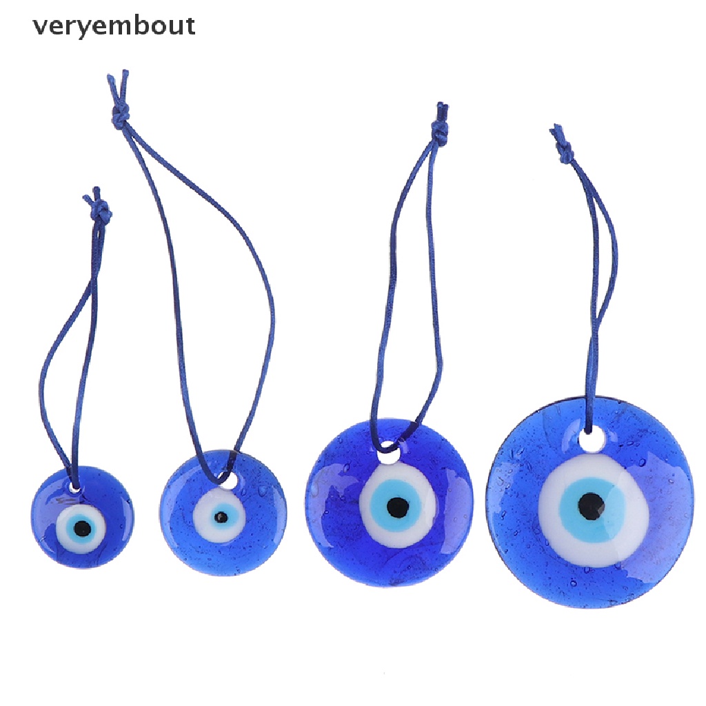 ut Fashion lucky turkish greek evil blue eye charm pendant home amulet n
