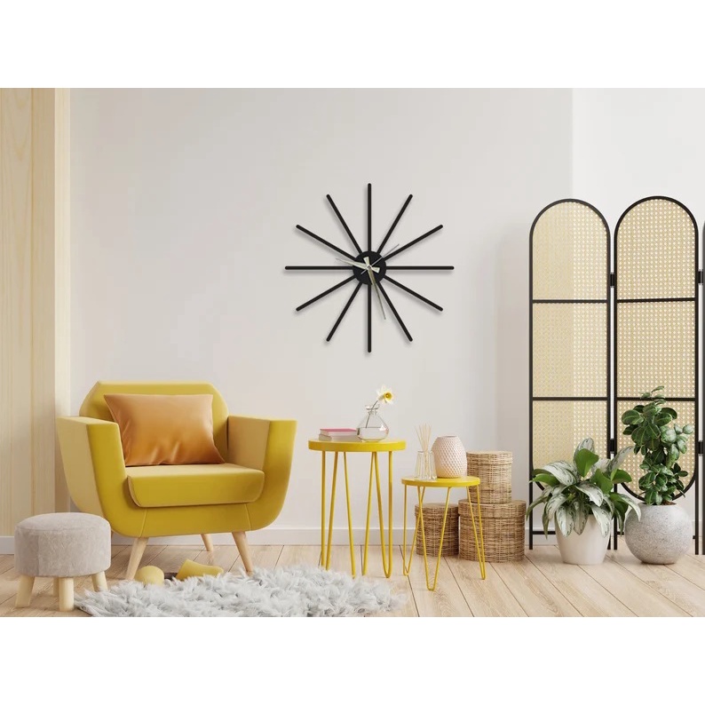 Đồng hồ treo tường Thegioipuzzle bằng kim loại bền đẹp DH013
