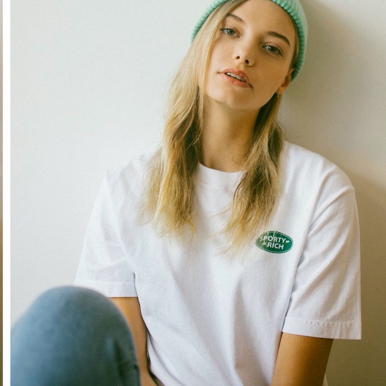 ÁO THUN SPORTY RICH / COTTON 100% / 5H1T