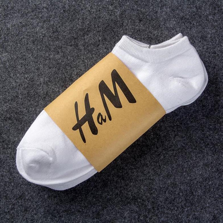 TẤT HM cổ ngắn Cotton mềm cho cả nam và nữ (1 đôi)