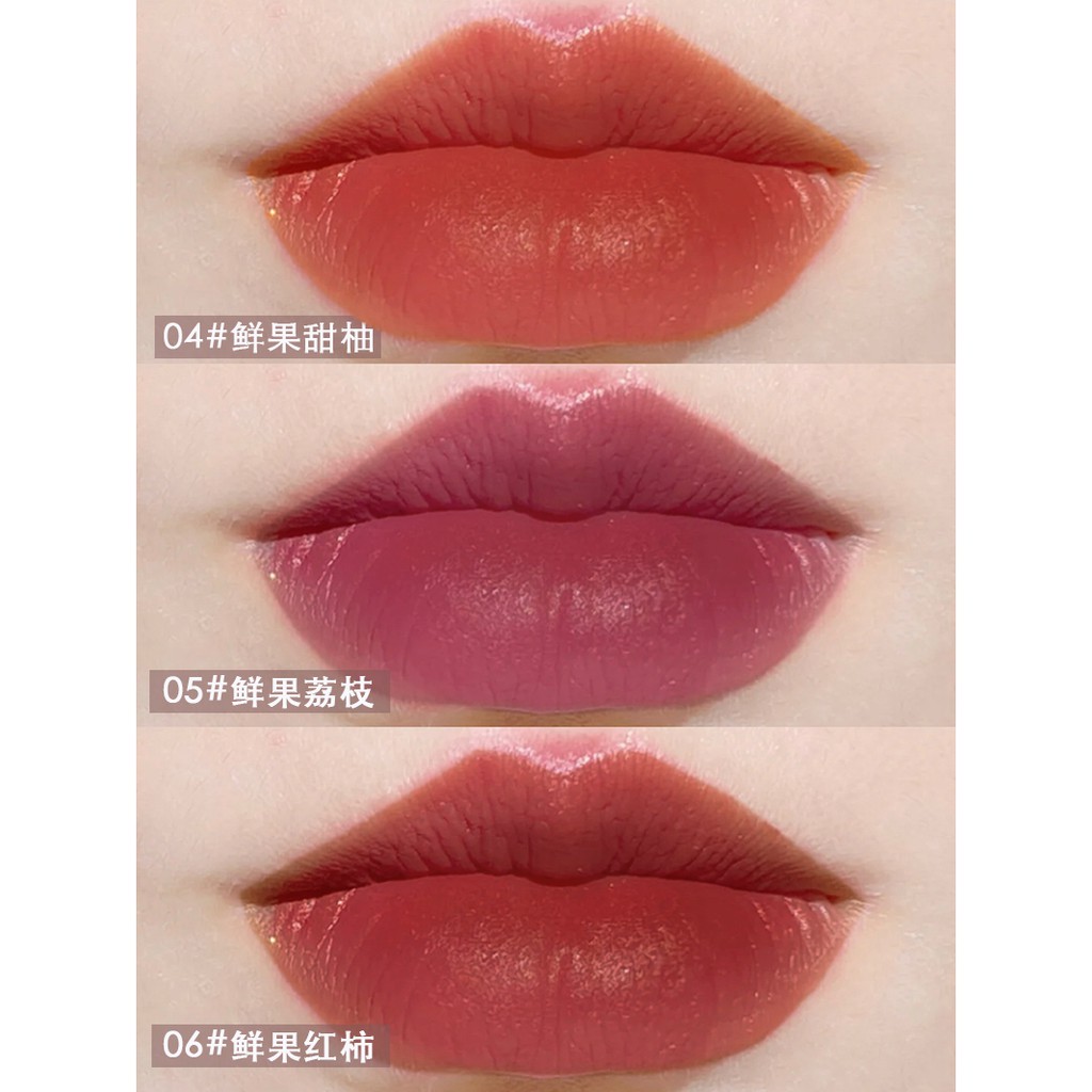 Set 3 son kem lì Herorange Fluffy làm quà tặng trang điểm tiện dụng | BigBuy360 - bigbuy360.vn