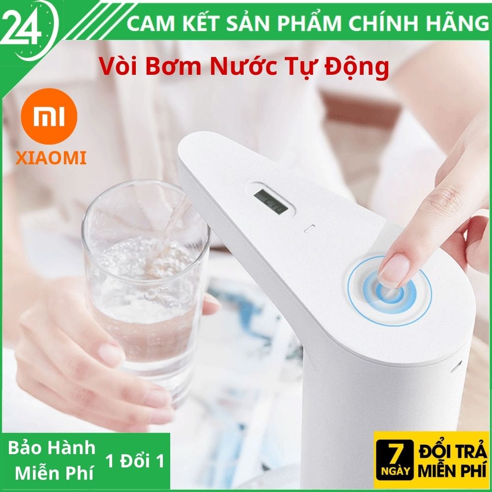 Vòi bơm nước tự động từ bình đóng chai tích hợp TDS Xiaomi Xiaolang HD-ZDCSJ01 - Hàng Chính Hãng