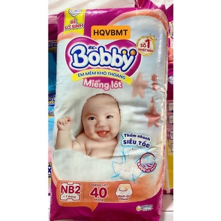 Miếng lót sơ sinh Bobby Newborn 2 40 miếng