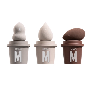Coffe makeup Puff- Mút trang điểm MIWG