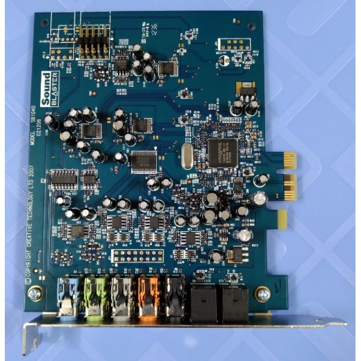 Card sound Creative Blaster xfi extreme SB1040, blaster z SB1500, cạc âm thanh