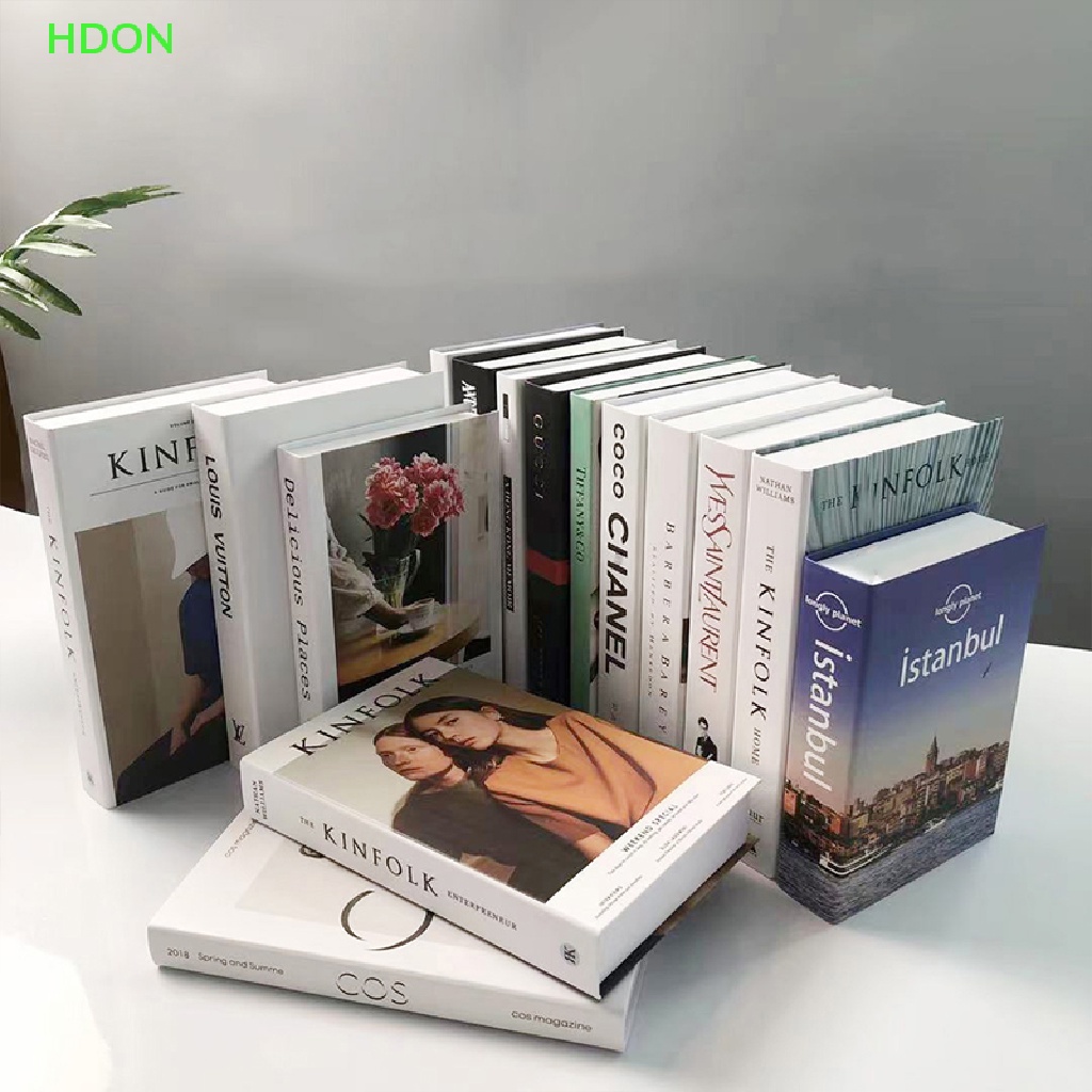 Sách Giả Trang Trí Bàn Cà Phê Thời Trang