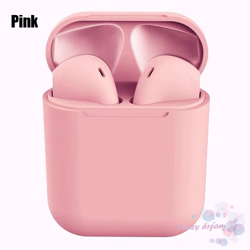 Bộ Tai Nghe Bluetooth 5.0 Không Dây Macaron Inpods 12 12