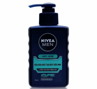 Sữa rửa mặt Nivea men 100ml