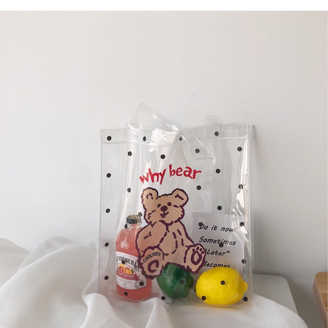 TÚI GẤU TRONG SUỐT