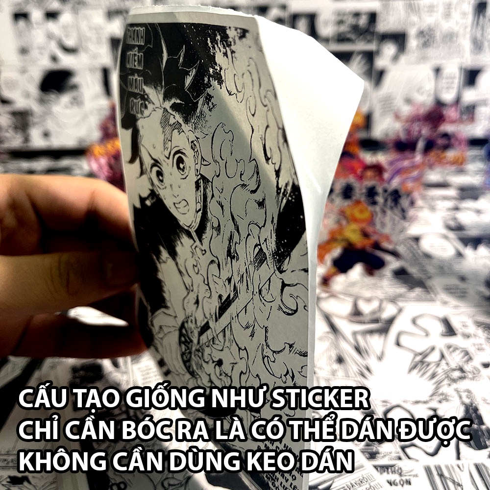 Tranh Dán Tường In Nhiệt Truyện Tranh Chủ Đề Naruto Manga Anime Poster Decor Góc Học Tập Làm Việc - BINGO STORE