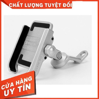 [Hàng Loại A]  KẸP ĐIỆN THOẠI KIM LOẠI MOTO GẮN CHÂN KÍNH XE MÁY