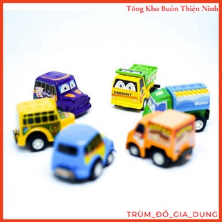 Bộ 6 xe ô tô chạy dây cót cho bé