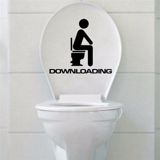 Đề can dán toilet độc đáo