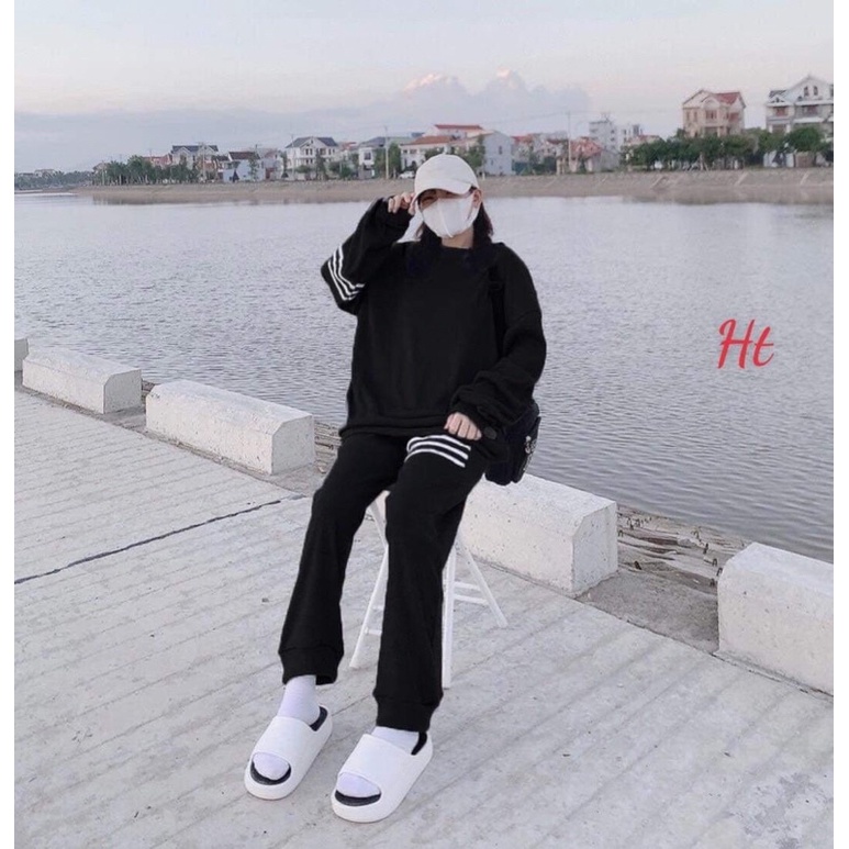 Bộ thu dài ba sọc ngang đùi HT12