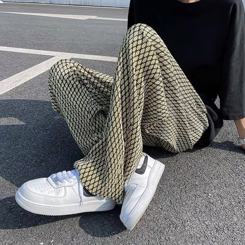 Quần Dài Ống Rộng Phong Cách Hip hop Thời Trang Cá Tính Cho Nam