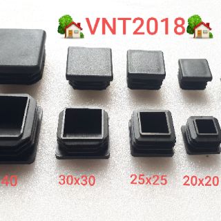 Nút nhựa bịt đầu hộp vuông nhiều kích thước