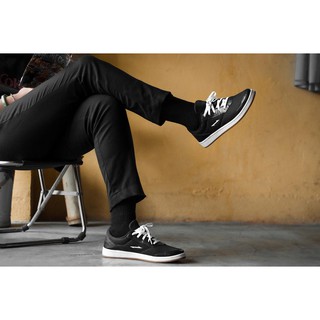 Giày Sneaker RieNevan - Casual [phối màu Đen - Trắng - Nâu Đất]