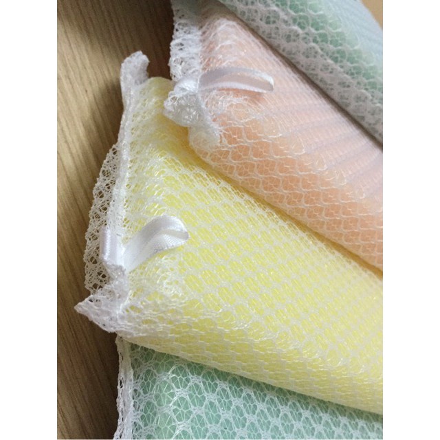 Set 5 miếng xốp rửa bát bọc lưới .