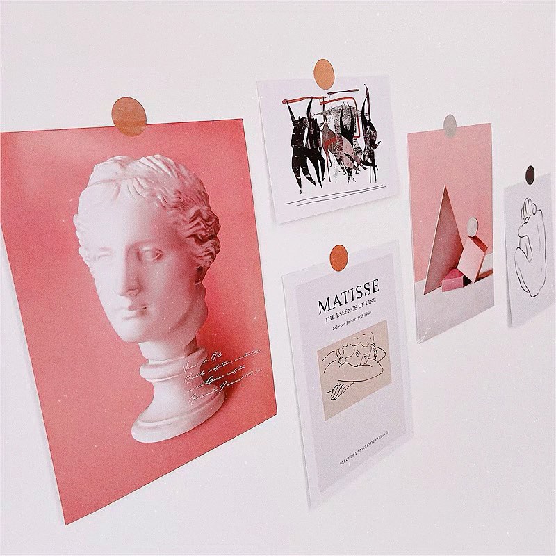 Set 5 Tấm Postcard Trang Trí Đáng Yêu