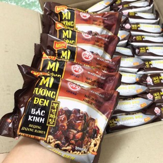 Combo 10 gói mì mini tương đen vị Hàn Quốc