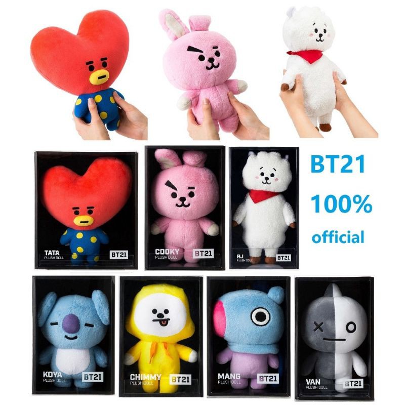 THÚ BÔNG STANDING DOLL BT21 PLUSH DOLL BT21