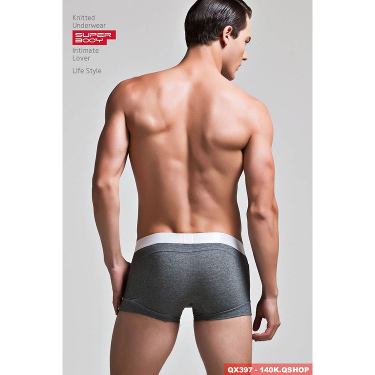 [SALE] QUẦN BOXER CAO CẤP THUN COTTON MỀM MẠI QX397