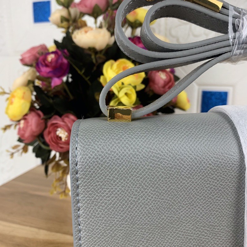 Túi xách Dior 30 Montaigne màu ghi xám size 24cm (có sẵn)