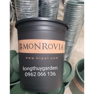 Chậu Trồng Cây Mon 7gl hàng nhập khẩu "KÈM ĐĨA"