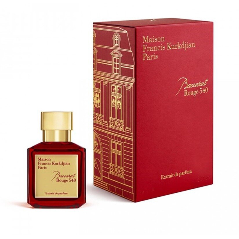 Nước Hoa Nam Nữ Unisex Maison MFK Đỏ Vàng Francis Kurkdjian Baccarat Rouge 540 Nồng Độ EDP 10/70/200ml - A.M Store