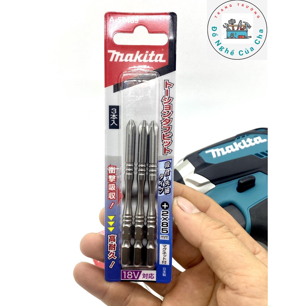 Mũi vặn vít TORSION PH2 Makita Nhật Bản A-57473/A-57489/A-57504