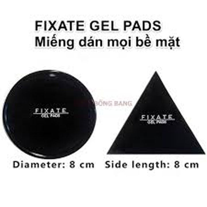 Fixate gel pad hình tròn và tam giác dán mọi bề đa năng Ngẫu Nhiên MBS 2179