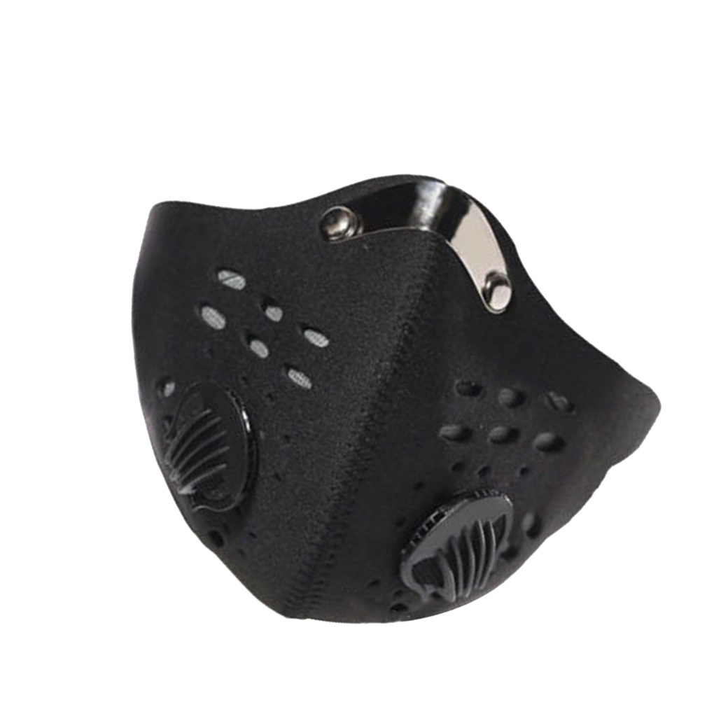 Unisex Adults Cycling Dust Mouth-mask 3 Layers Breathable Anti-dust Anti-haze Reusable Bike Mask