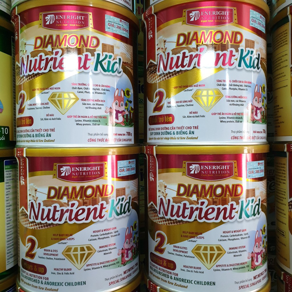 Sữa Diamond Nutrient Kid 2 700g Date T02/2022