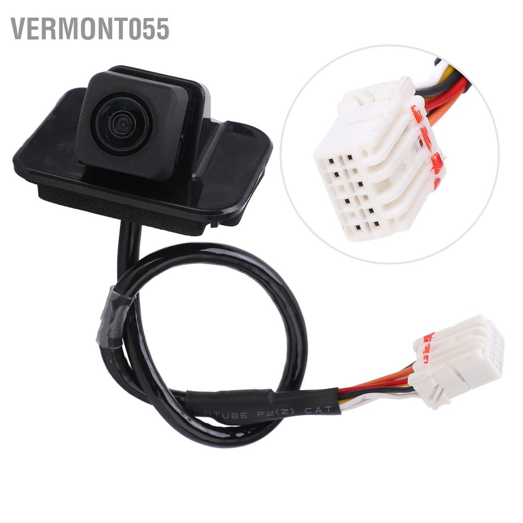 Vermont055 Camera lùi dự phòng quan sát phía sau 39530 T2A H01 12 Pin thay thế cho Accord hệ thứ 9 2014‑2018