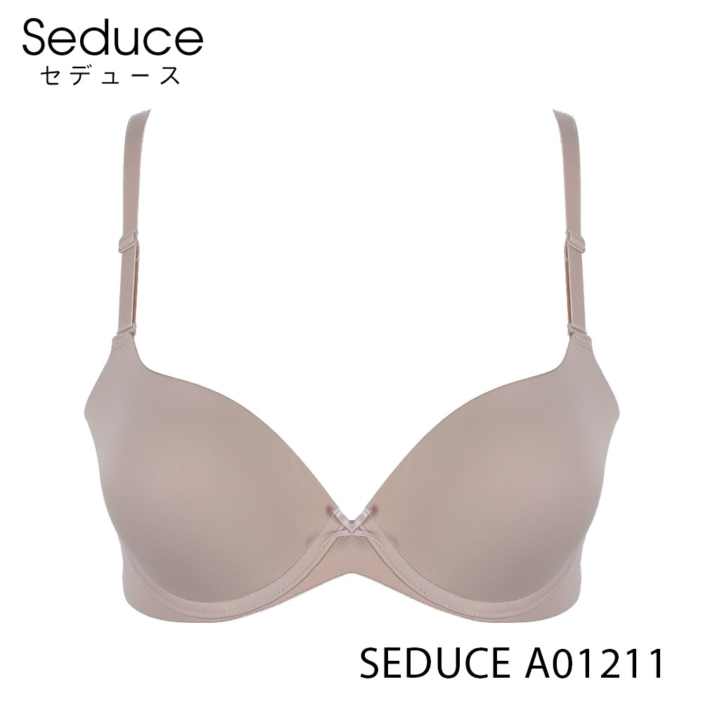 Áo Lót Nữ Trơn Mút Vừa Có Gọng Full Cup Seduce A01211