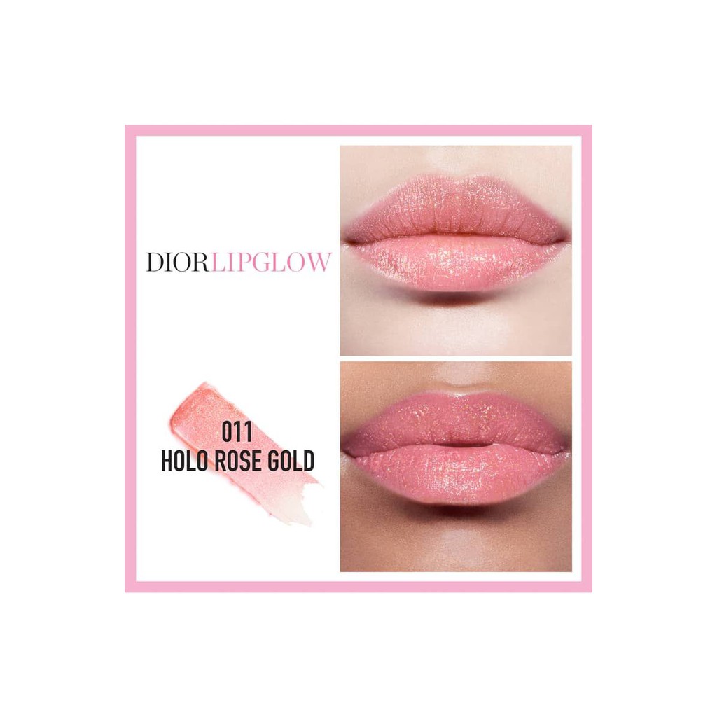 Son Dior Addict Lip Glow 011 Holo Rose Gold